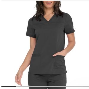 Women's Dickies Balance 2 Pocket V neck Scrub Top